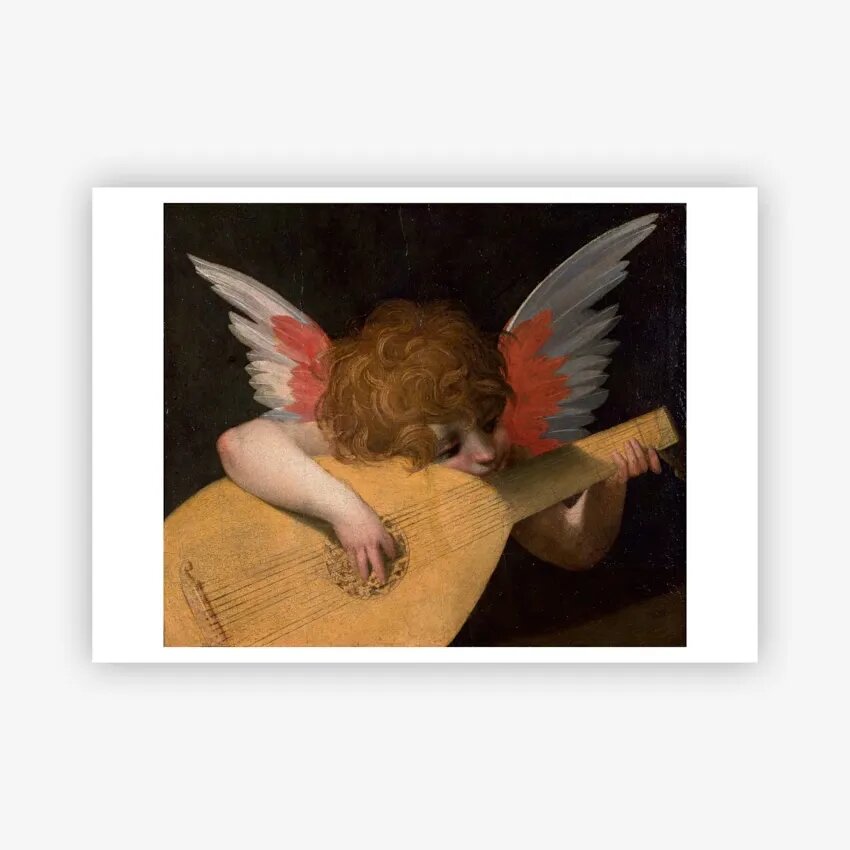 Featured image of ANGEL PLAYING THE LUTE POSTER