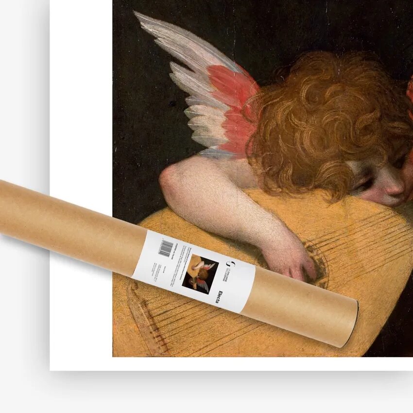 Featured image of ANGEL PLAYING THE LUTE POSTER